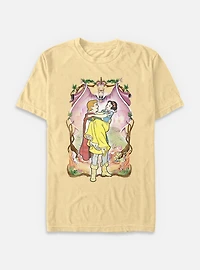 Disney Snow White and the Seven Dwarfs Love Poster Garment Dye T-Shirt