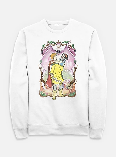 Disney Snow White and the Seven Dwarfs Love Poster Sweatshirt