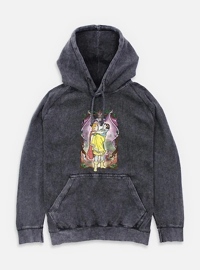 Disney Snow White and the Seven Dwarfs Love Poster Mineral Wash Hoodie