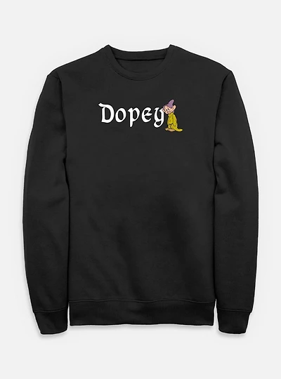 Disney Snow White and the Seven Dwarfs Dopey Character Sweatshirt