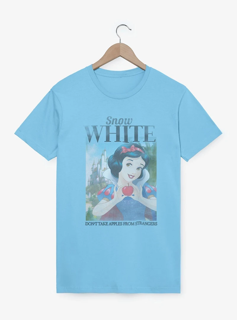 Disney Snow White and the Seven Dwarfs Don't Take Apples From Strangers Garment Dye T-Shirt