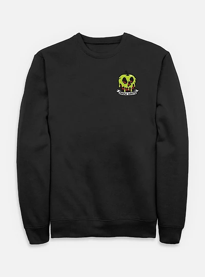 Disney Snow White and the Seven Dwarfs Poisoned Apple Crest Sweatshirt