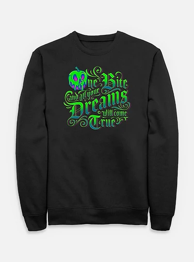 Disney Snow White and the Seven Dwarfs One Bite Dreams Come True Sweatshirt