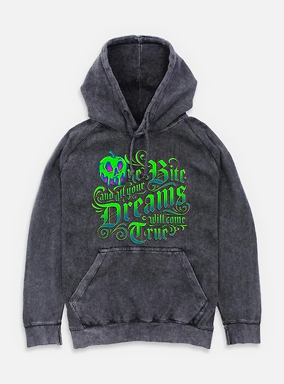 Disney Snow White and the Seven Dwarfs One Bite Dreams Come True Mineral Wash Hoodie