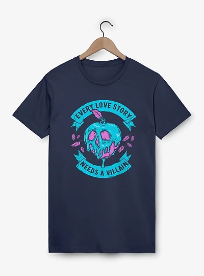 Disney Snow White and the Seven Dwarfs Everey Love Story Needs A Villain T-Shirt