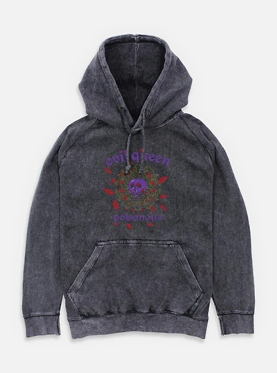 Disney Snow White and the Seven Dwarfs Evil Queen Poisonous Mineral Wash Hoodie