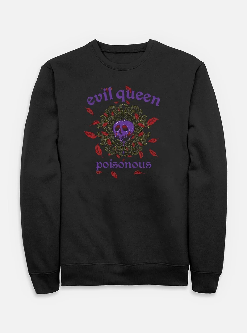 Disney Snow White and the Seven Dwarfs Evil Queen Poisonous Sweatshirt
