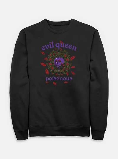 Disney Snow White and the Seven Dwarfs Evil Queen Poisonous Sweatshirt