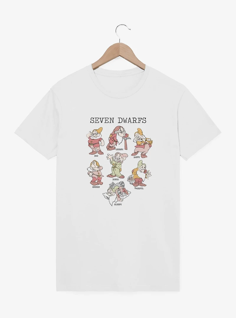 Disney Snow White and the Seven Dwarfs Illustration T-Shirt