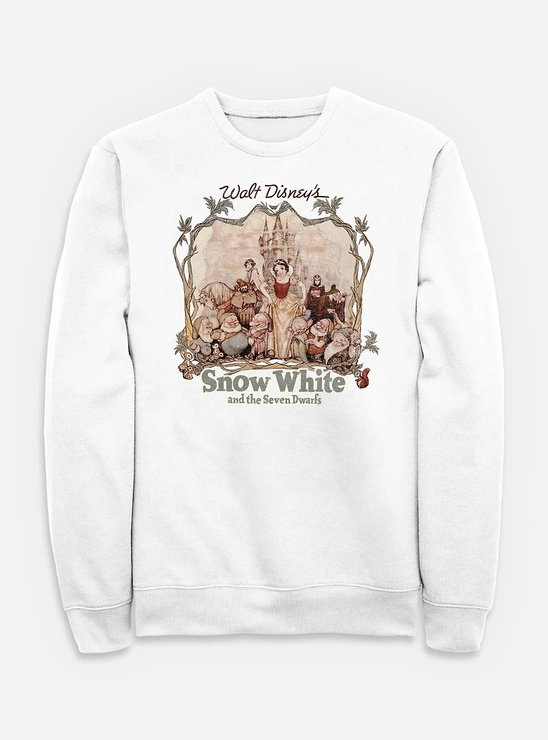 Disney Snow White and the Seven Dwarfs Retro Portrait Sweatshirt