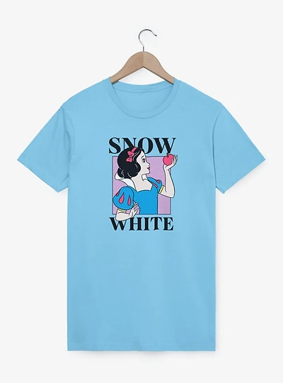Disney Snow White and the Seven Dwarfs Square Portrait Garment Dye T-Shirt