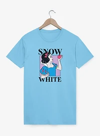 Disney Snow White and the Seven Dwarfs Square Portrait Garment Dye T-Shirt
