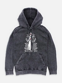 Disney Snow White and the Seven Dwarfs Gothic Bite Mineral Wash Hoodie