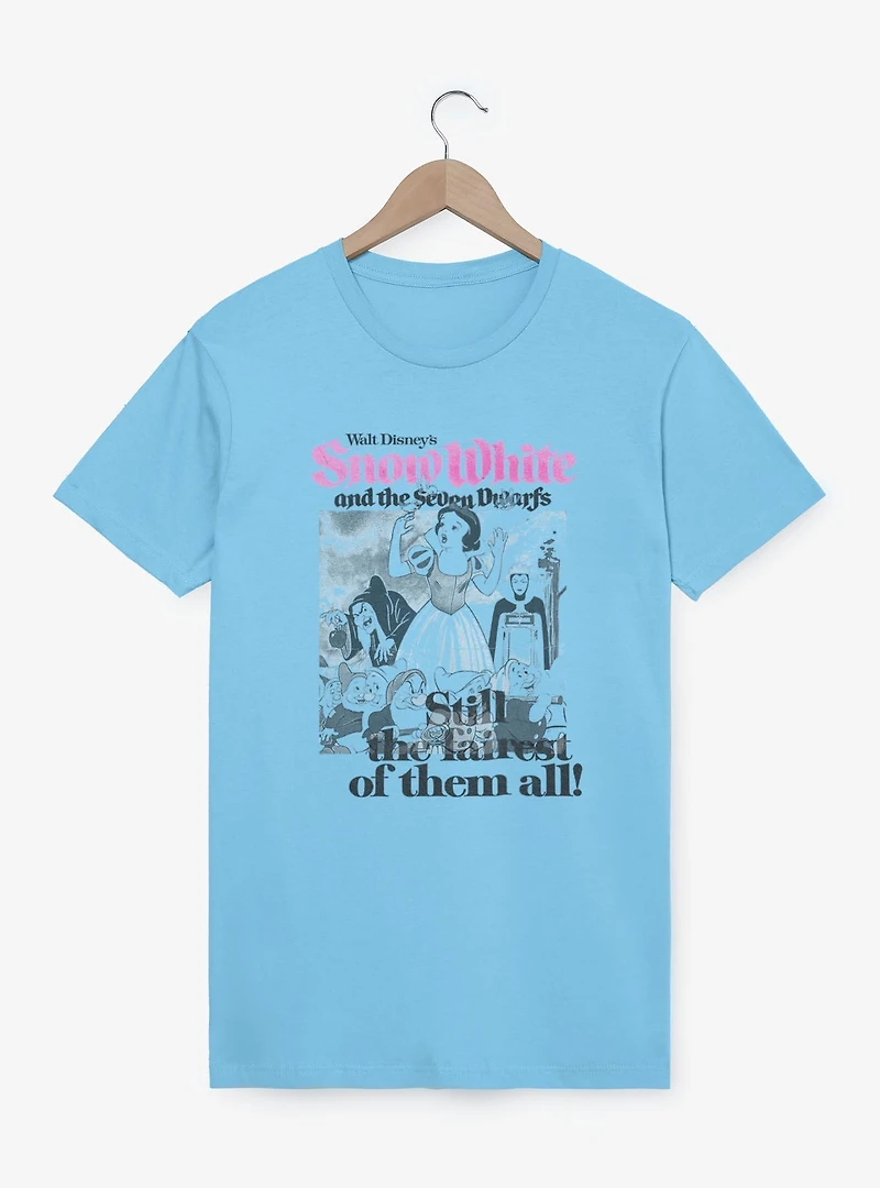 Disney Snow White and The Seven Dwarfs Vintage Still Fairest Garment Dye T-Shirt