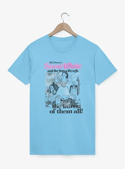 Disney Snow White and The Seven Dwarfs Vintage Still Fairest Garment Dye T-Shirt