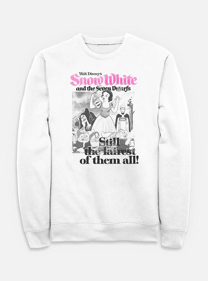 Disney Snow White and The Seven Dwarfs Vintage Still Fairest Sweatshirt
