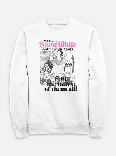 Disney Snow White and The Seven Dwarfs Vintage Still Fairest Sweatshirt