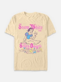 Disney Snow White and the Seven Dwarfs Story Time Illustration T-Shirt