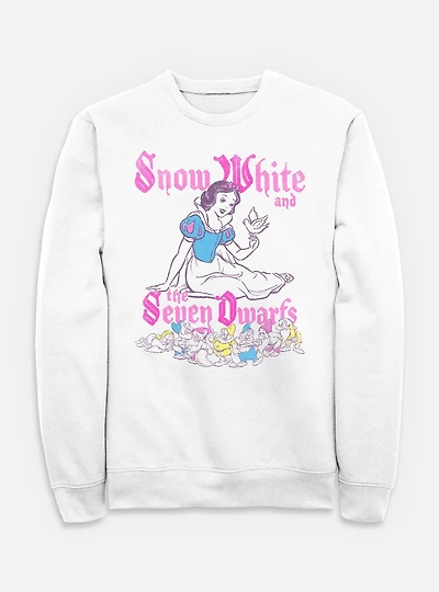 Disney Snow White and the Seven Dwarfs Story Time Illustration Sweatshirt