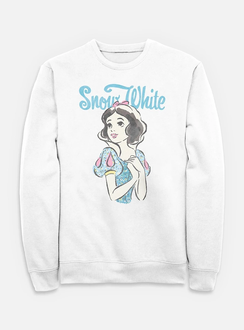 Disney Snow White and the Seven Dwarfs Floral Sweatshirt