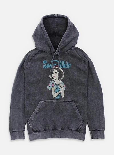 Disney Snow White and the Seven Dwarfs Floral Mineral Wash Hoodie