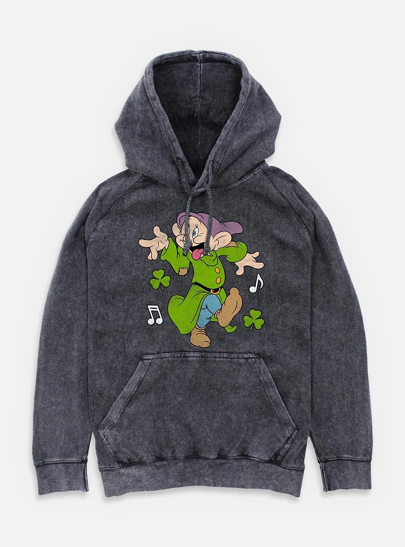 Disney Snow White and the Seven Dwarfs Dopey Dancing Mineral Wash Hoodie