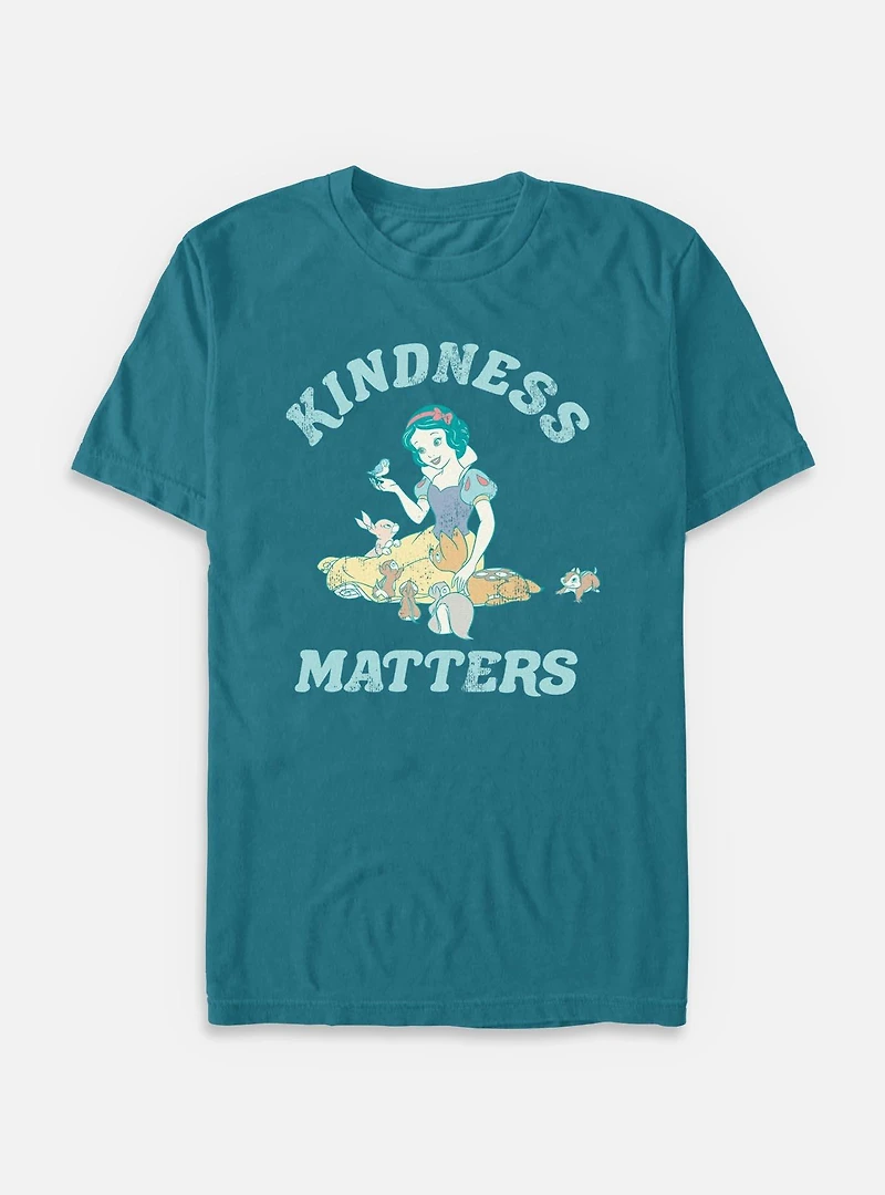 Disney Snow White and the Seven Dwarfs Kindness Matters Garment Dye T-Shirt