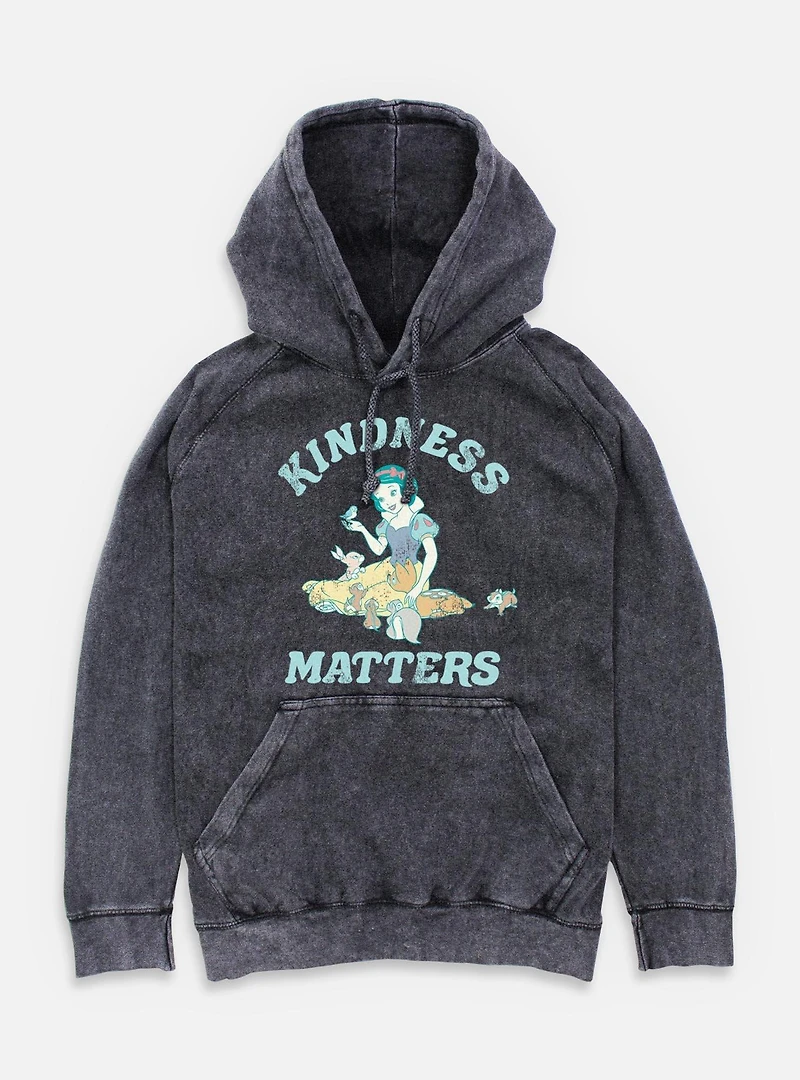 Disney Snow White and the Seven Dwarfs Kindness Matters Mineral Wash Hoodie