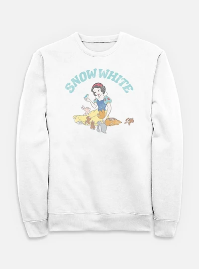 Disney Snow White and the Seven Dwarfs Woodland Animals Sweatshirt