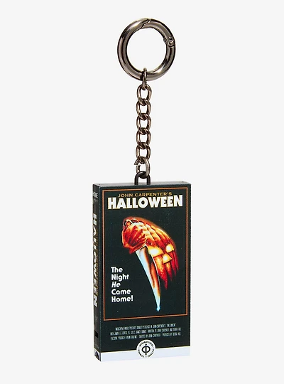 Halloween VHS Tape Figural Keychain - BoxLunch Exclusive