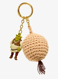 Loungefly DreamWorks Shrek Onion & Shrek Multi-Charm Keychain - BoxLunch Exclusive