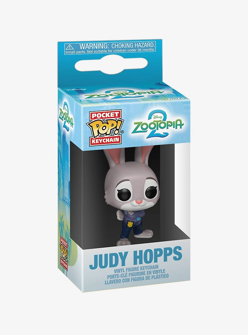 Funko Pocket Pop! Disney Zootopia 2 Judy Hopps Vinyl Keychain - BoxLunch Exclusive