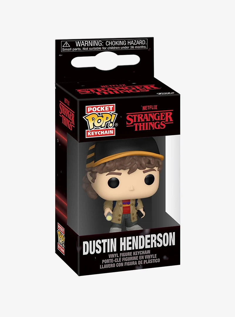 Funko Pocket Pop! Stranger Things Dustin Henderson Vinyl Keychain