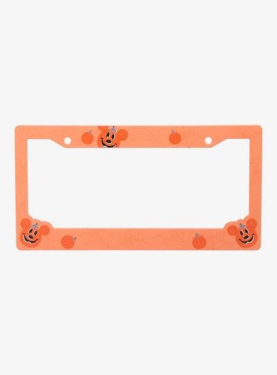 Disney Mickey Mouse Pumpkin License Plate Frame — BoxLunch Exclusive