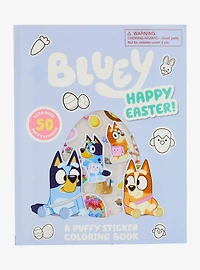 Bluey Easter Puffy Sticker Coloring Book