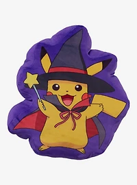 Pokémon Pikachu Witch Halloween Throw Pillow