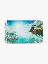 Nintendo The Legend of Zelda: Tears of the Kingdom Cover Art Rectangle Button Pin