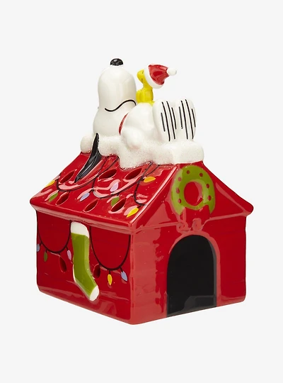 Peanuts Snoopy Doghouse Figural Tea Light Holder