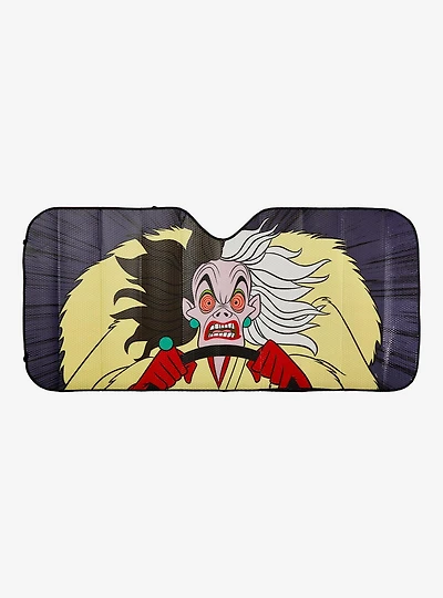 Disney 101 Dalmatians Cruella De Vil Driving Sunshade - BoxLunch Exclusive