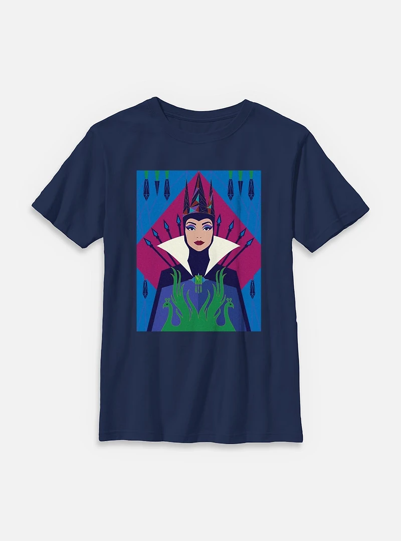 Disney Snow White Live Action Evil Queen Pose Youth T-Shirt