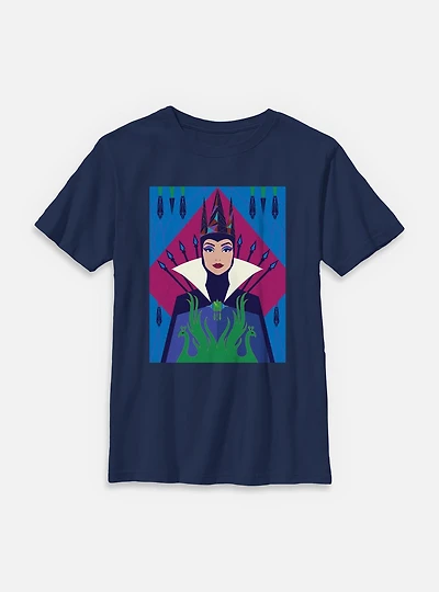 Disney Snow White Live Action Evil Queen Pose Youth T-Shirt
