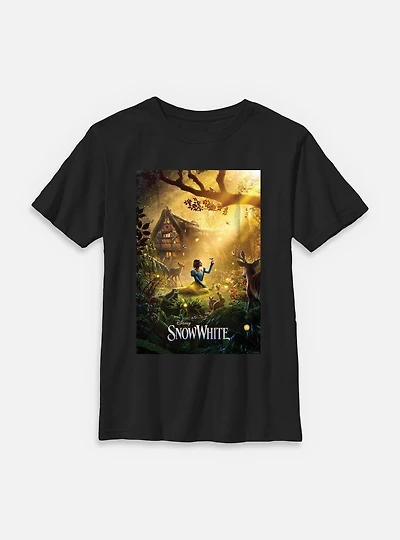 Disney Snow White Live Action Poster Youth T-Shirt
