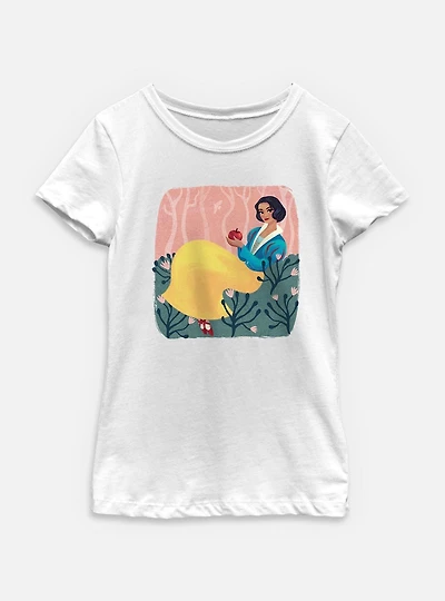 Disney Snow White Live Action Forest Youth Girls T-Shirt