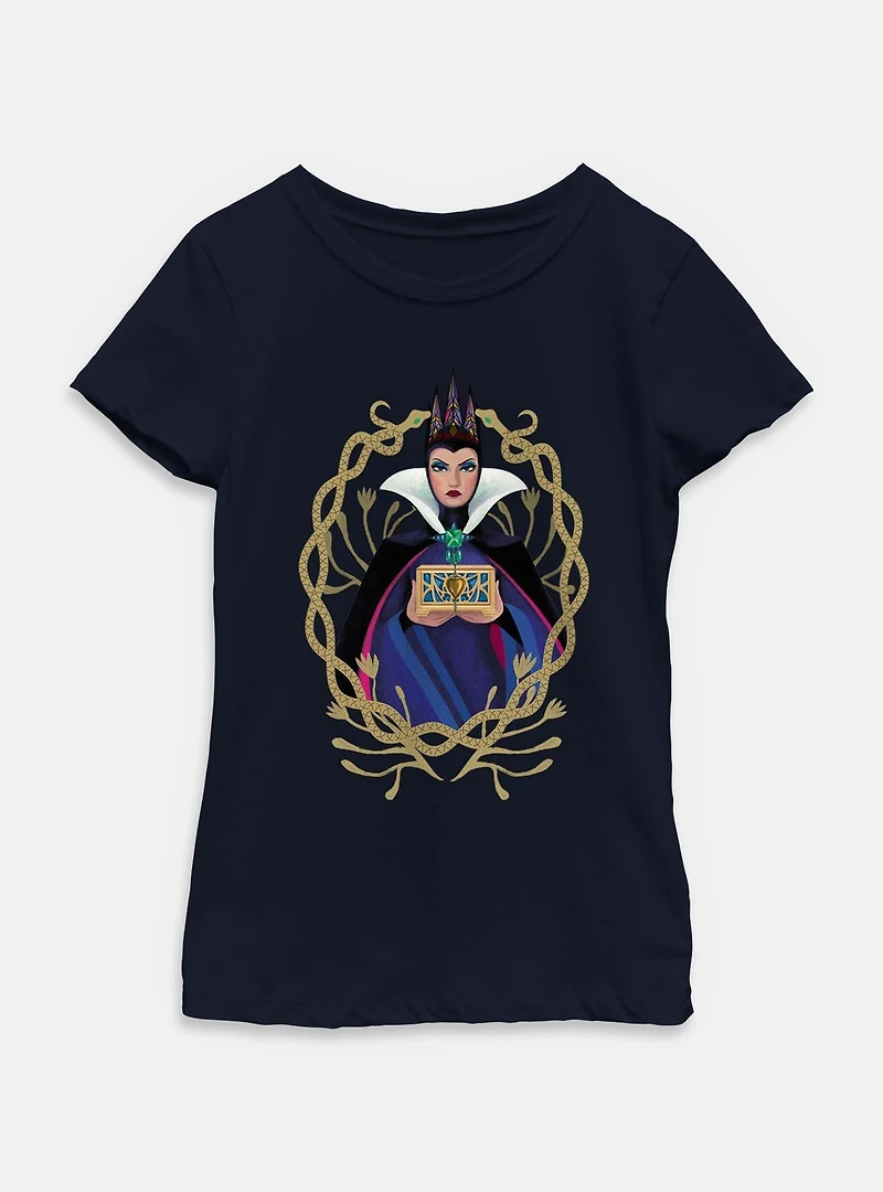 Disney Snow White Live Action Evil Queen Youth Girls T-Shirt