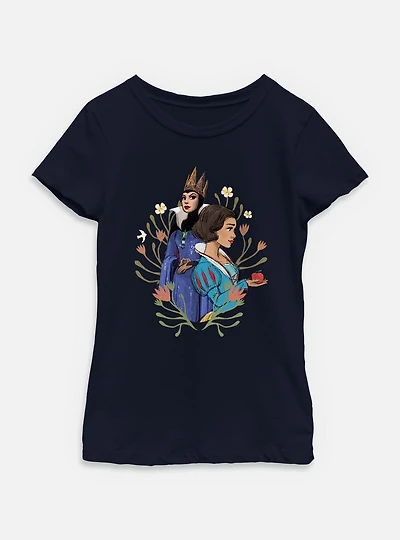 Disney Snow White Live Action Princess And Queen Youth Girls T-Shirt