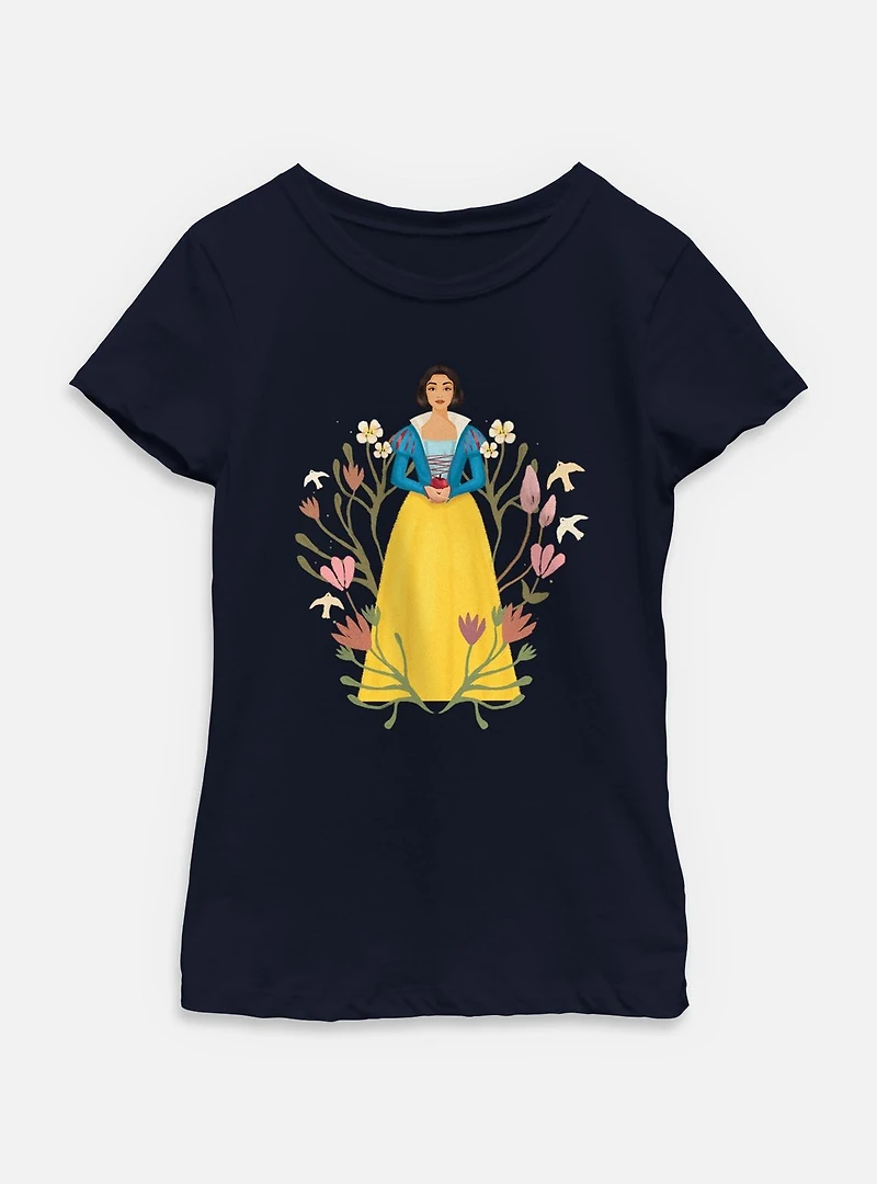 Disney Snow White Live Action Princess Youth Girls T-Shirt