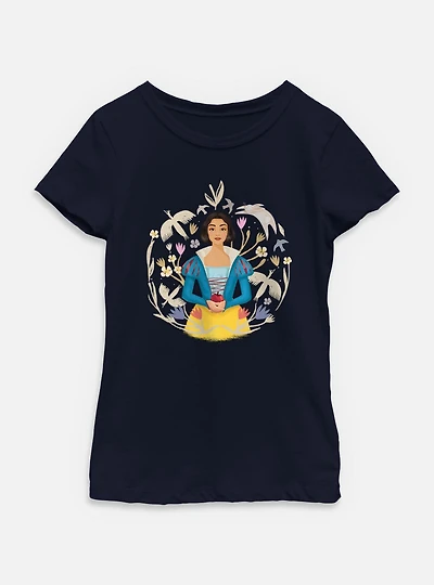 Disney Snow White Live Action Forest Creatures Youth Girls T-Shirt