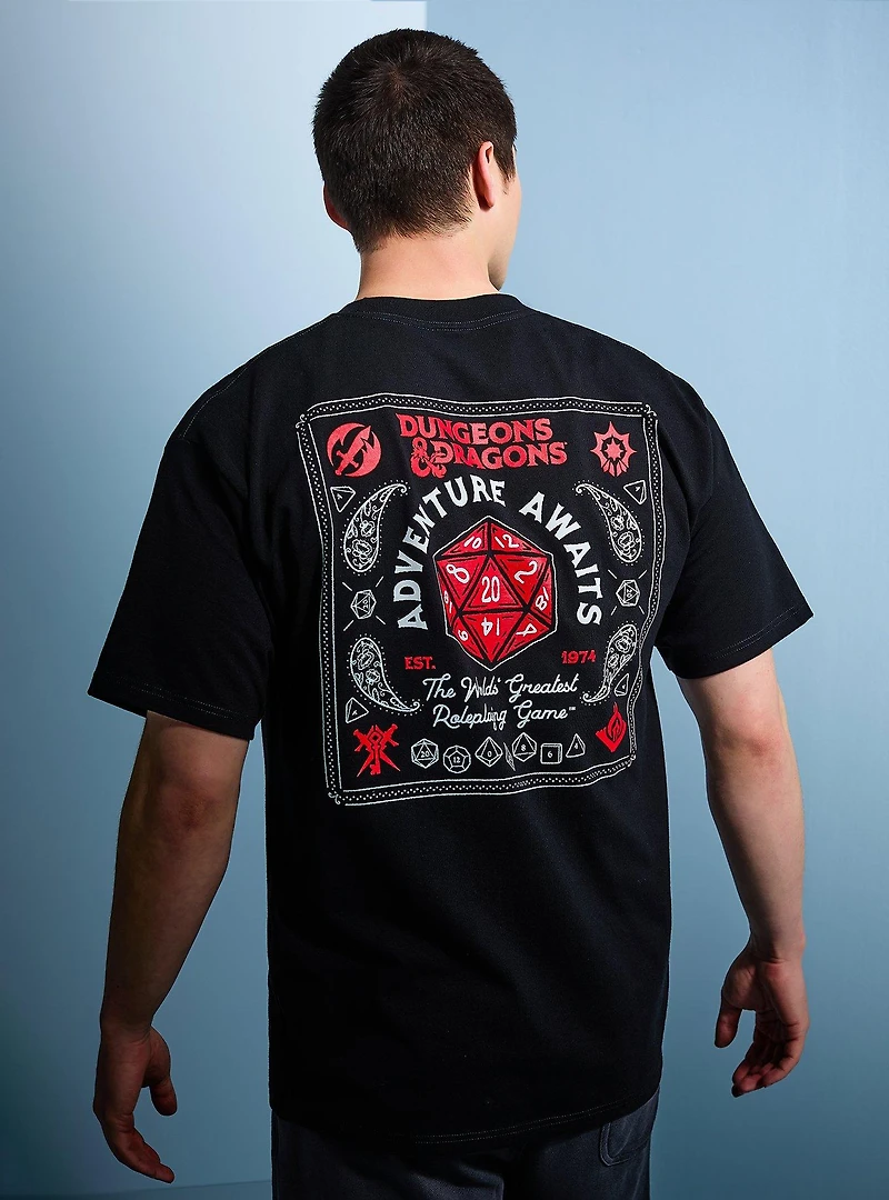Dungeons & Dragons Adventure Awaits T-Shirt - BoxLunch Exclusive