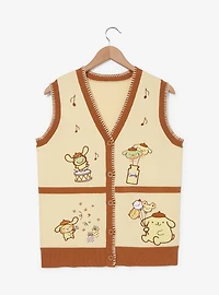 Sanrio Pompompurin Party Women's Sweater Vest - BoxLunch Exclusive