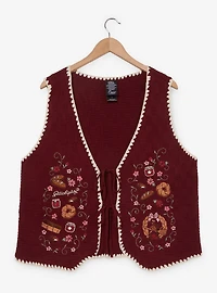 Studio Ghibli® Kiki's Delivery Service Bakery Embroidered Women's Plus Vest — BoxLunch Exclusive